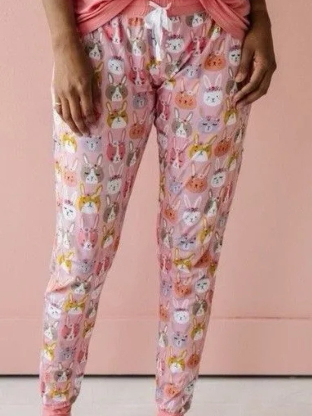 Little Sleepies Boho Bunnies Women's Pajama Pants - Medium